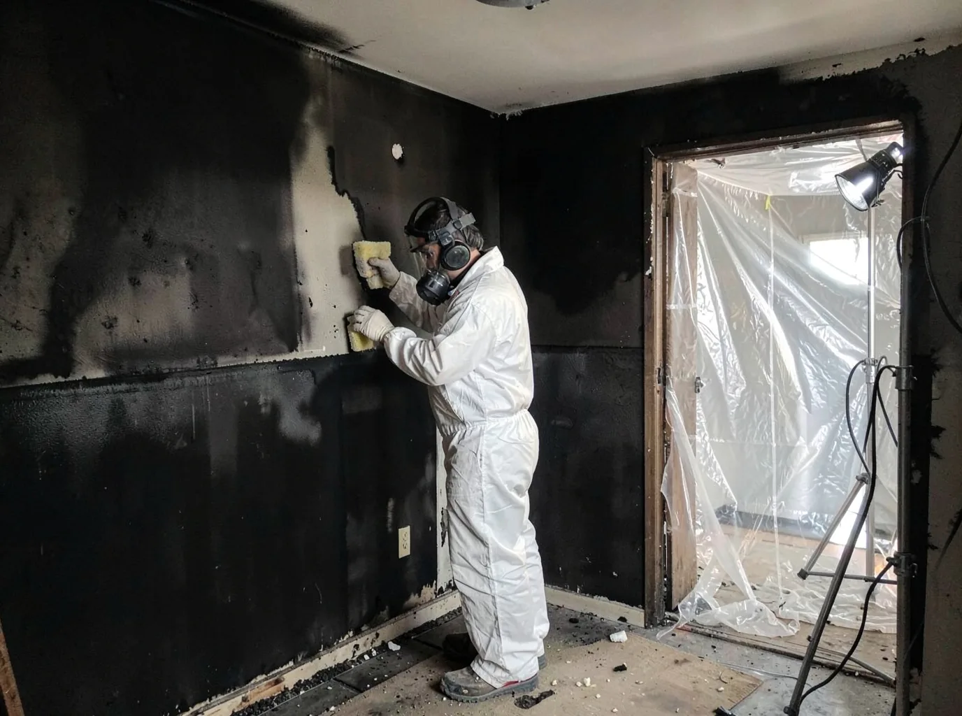 Fire Damage Restoration company in Gans, OK